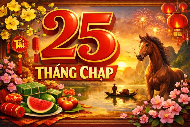 Tảo mộ ngày tết vào 25 tháng chạp: Lịch âm, lịch vạn niên hôm nay thế nào? - Ảnh 1.