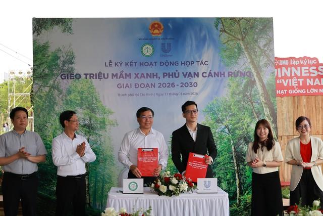 Omo cam kết trồng 1 triệu cây xanh giai đoạn 2026-2030  - Ảnh 1.