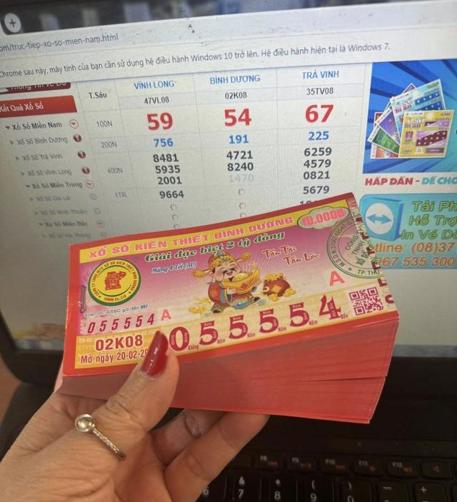 Xổ số miền Nam ngày 20 tháng 2: Lộ diện vé đẹp trúng đài Bình Dương mùng4 - Ảnh 1.