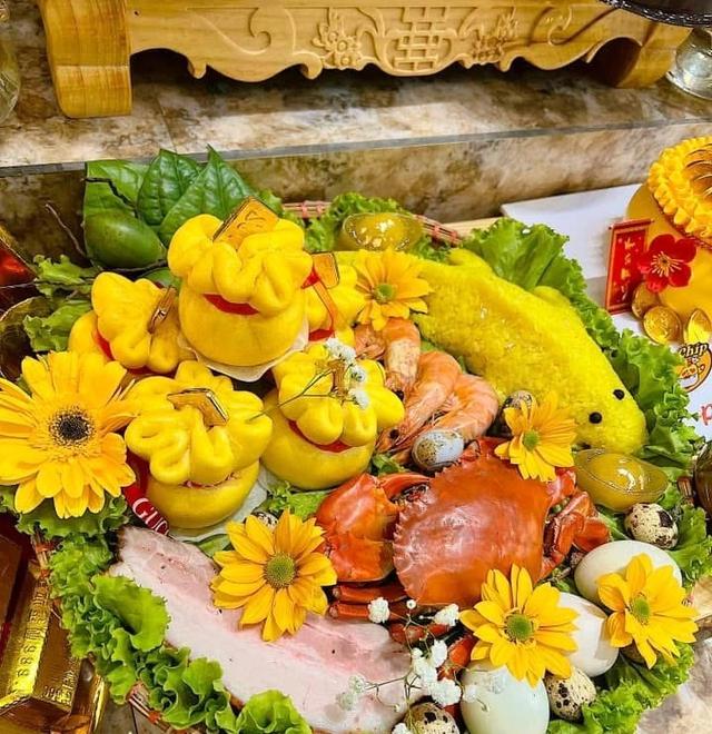 Ngày Thần tài: Mâm cúng mùng 10 tháng giêng gồm món gì, bày biện sao đẹp mắt? - Ảnh 4.