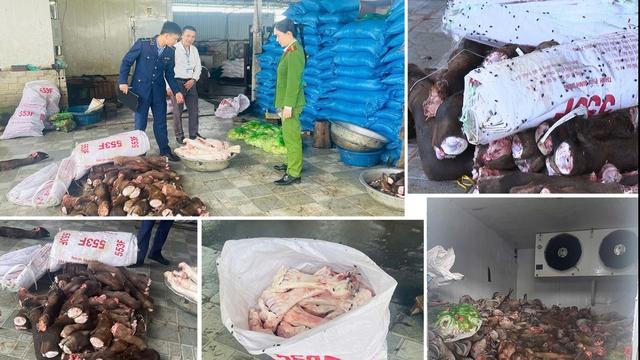 Bắt gần 6 tấn xương trâu, bò bốc mùi hôi thối chuẩn bị bán cho quán phở - Ảnh 1.