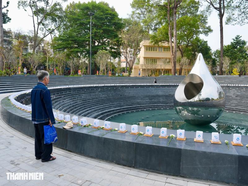Khu đất vàng ở TP . HCM hồi sinh Với công viên Lý Thái Tổ và tượng đài Giọt nước - Ảnh 7.