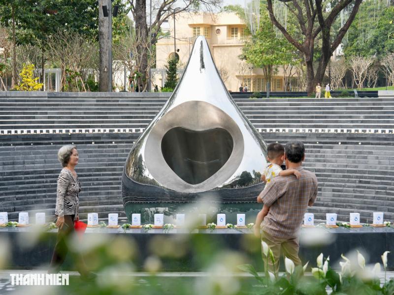 Khu đất vàng ở TP . HCM hồi sinh Với công viên Lý Thái Tổ và tượng đài Giọt nước - Ảnh 5.