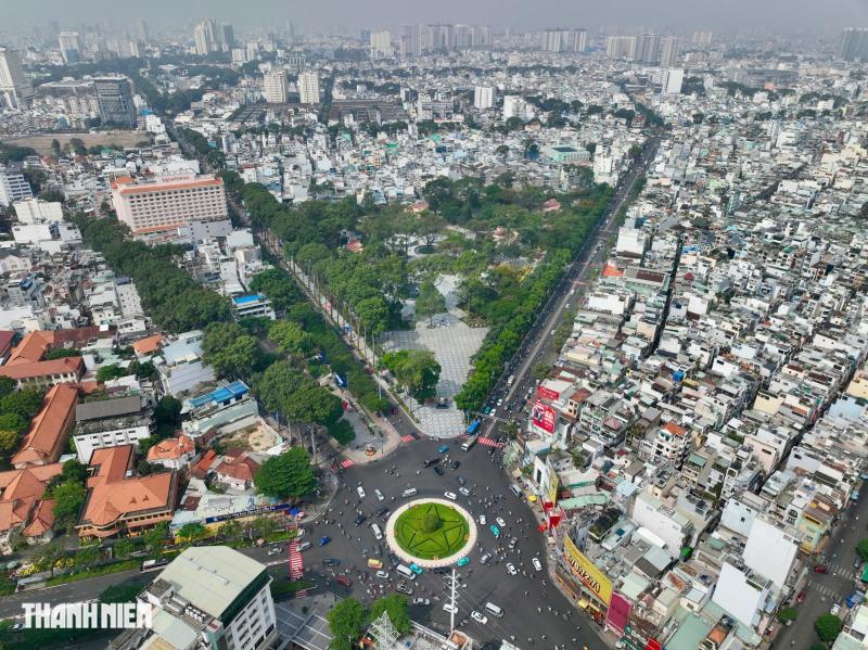 Khu đất vàng ở TP . HCM hồi sinh Với công viên Lý Thái Tổ và tượng đài Giọt nước - Ảnh 2.