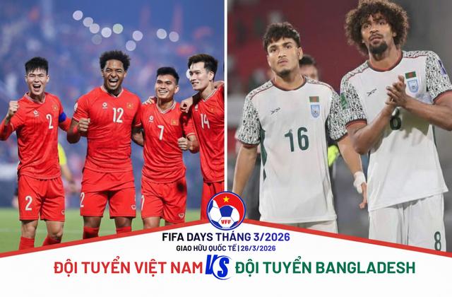 Chính thức: Đội tuyển Việt Nam chốt lịch thi đấu giao hữu Bangledesh, làm nóng trước trận đại chiến Malaysia- Ảnh 1.
