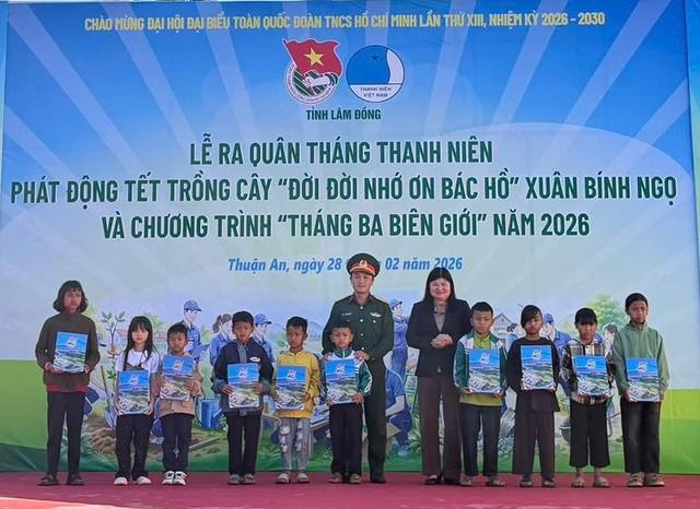 Tuổi trẻ Lâm Đồng ra quân Tháng Thanh niên 2026: Lan tỏa nhiệt huyết nơi biên giới- Ảnh 3.