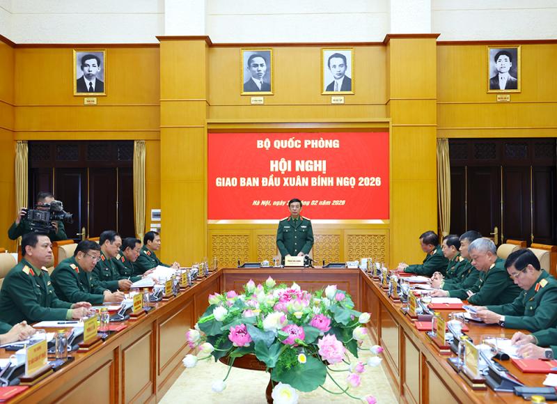Đại tướng Phan Văn Giang: Tiếp tục điều chỉnh tổ chức quân đội giai đoạn 2026 - 2030- Ảnh 2.