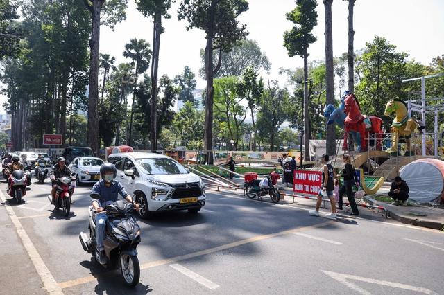 TP.HCM cấm đường Trương Định phục vụ khai mạc hội hoa xuân Tết Bính Ngọ 2026 - Ảnh 1.