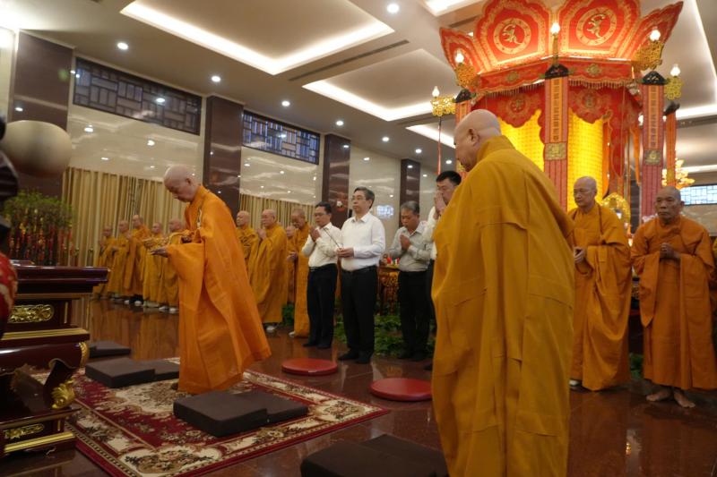 Khai đàn Pháp hội Dược Sư cầu quốc thái dân an tại Việt Nam Quốc Tự- Ảnh 2.