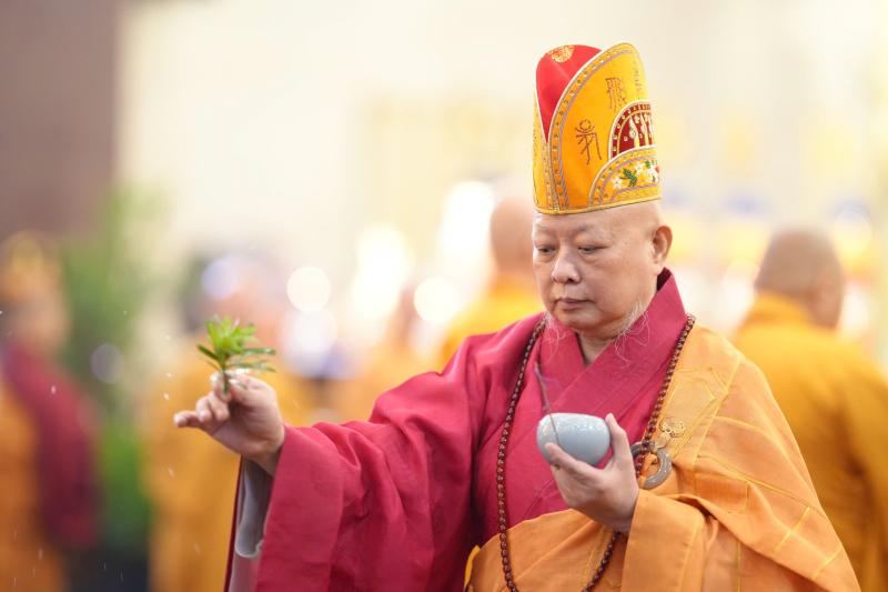 Khai đàn Pháp hội Dược Sư cầu quốc thái dân an tại Việt Nam Quốc Tự- Ảnh 6.