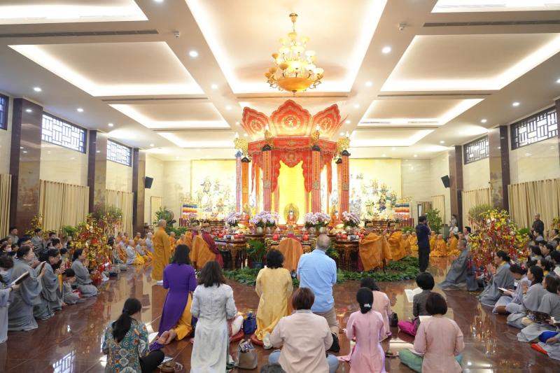 Khai đàn Pháp hội Dược Sư cầu quốc thái dân an tại Việt Nam Quốc Tự- Ảnh 5.