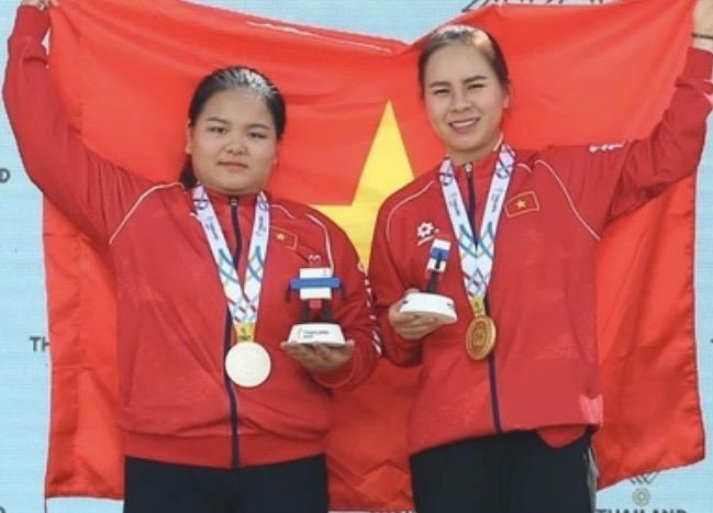 Xạ thủ Nguyễn Thùy Trang đánh bại đương kim HCĐ Olympic, đoạt HCV bắn súng châu Á- Ảnh 1.