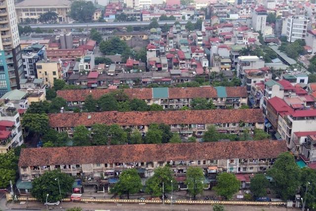 Hà Nội tính phá dỡ khu tập thể 3 tầng để xây 3 tòa 34 tầng - Ảnh 1.