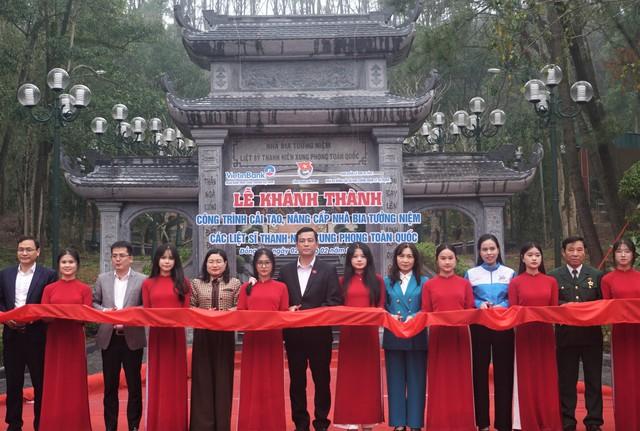 Khánh thành công trình nâng cấp Nhà bia tưởng niệm liệt sĩ Thanh niên xung phong  - Ảnh 1.