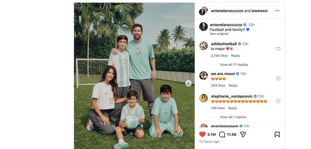 Bộ ảnh gây sốt của Messi về ‘bóng đá và gia đình’- Ảnh 1.