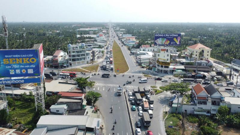Tỉnh Đồng Tháp đôn đốc chuẩn bị mặt bằng làm cầu vượt cửa ngõ Rạch Miễu 2- Ảnh 1.
