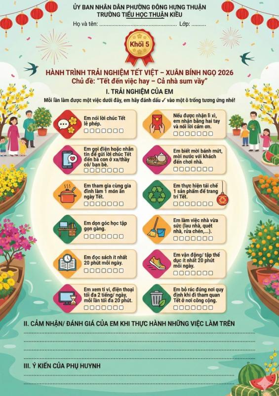 Những 'nhiệm vụ ngày tết' dễ thương cô giáo giao học sinh - Ảnh 6.