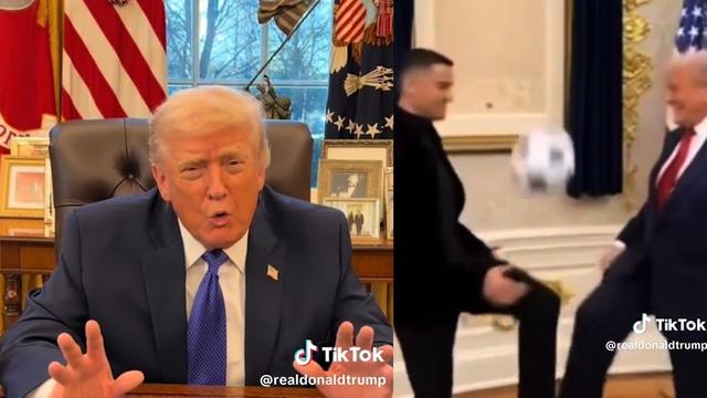 Tổng thống Trump nhắn gửi Ronaldo: ‘Cậu là GOAT, nước Mỹ đang rất cần cậu'- Ảnh 1.