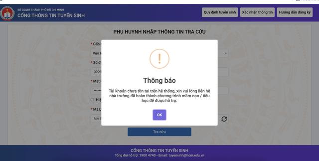 TP.HCM: Chưa học mầm non, xác nhận tuyển sinh vào lớp 1 thế nào? - Ảnh 1.