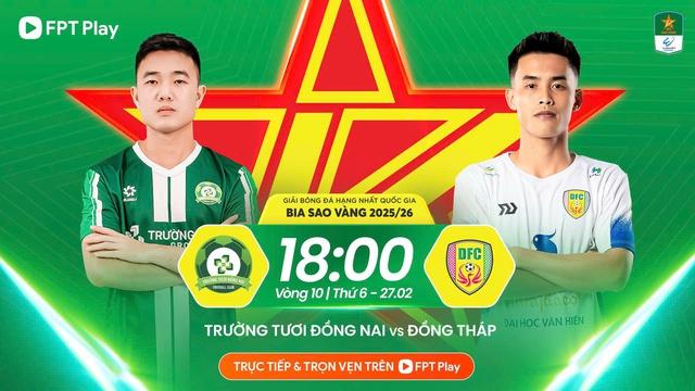 Lịch thi đấu hạng nhất cực hay: Trường Tươi Đồng Nai của Công Phượng 'bứt tốc', bỏ xa đội của thầy Park?- Ảnh 1.