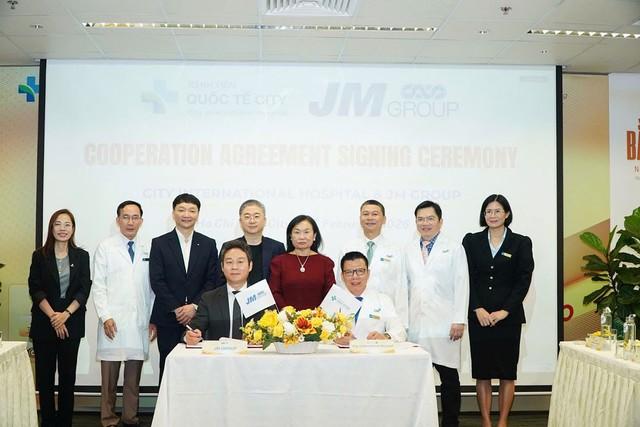 Bệnh viện Quốc Tế City ký kết hợp tác cùng tập đoàn JM Group - Ảnh 3.