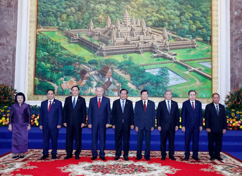 Việt Nam - Lào - Campuchia tiếp tục tăng cường đoàn kết- Ảnh 1.