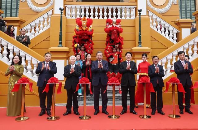 Tổng Bí thư, Chủ tịch nước dựkhánhthành công trình Trụ sở làm việcCơ quan Chủ tịchnước - Ảnh 1.