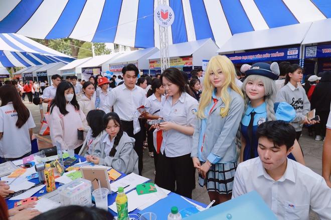 Tư vấn mùa thi 2026 tại Khánh Hòa: Sôi động không gian trải nghiệm ngành nghề- Ảnh 7.