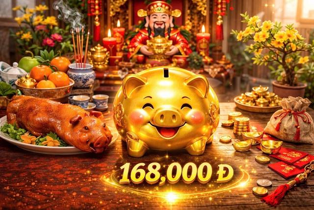Ngày Thần tài 2026 bỏ heo đất 168.000 đồng 'lấy vía': Chuyên gia phong thủy nói gì? - Ảnh 1.