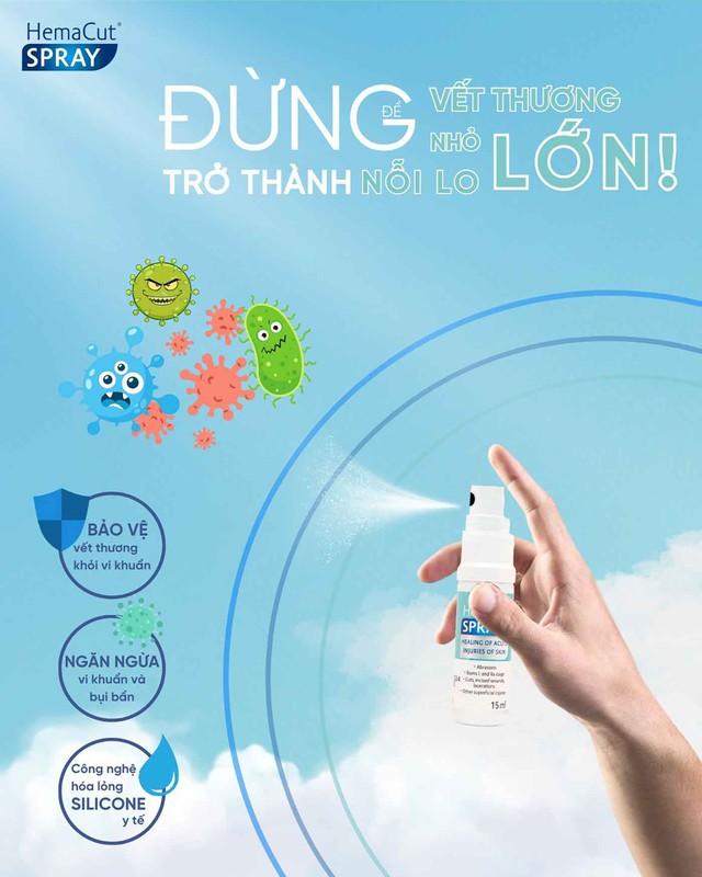 Sử dụng chai xịt vết thương khi nào để hạn chế nhiễm trùng, sẹo xấu?- Ảnh 3.