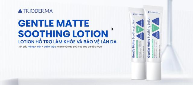 Review Trioderma Gentle Matte Soothing Lotion: Bỏ qua bước này da khó ổn định, khỏe đẹp?- Ảnh 1.