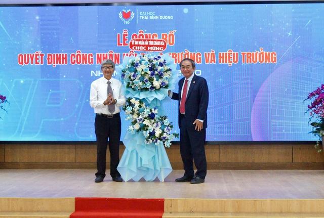 Trường ĐH Thái Bình Dương kiện toàn lãnh đạo, ký kết hợp tác doanh nghiệp - Ảnh 3.