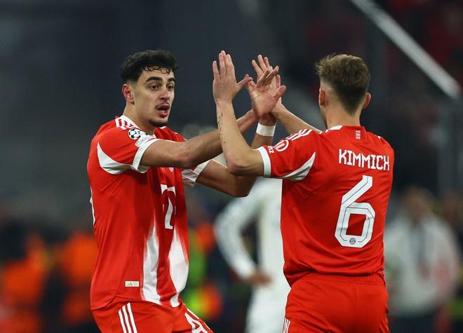 Bayern Munich 'đá văng' Real Madrid theo kịch bản không tưởng, Arsenal cực bản lĩnh loại Sporting Lisbon- Ảnh 2.