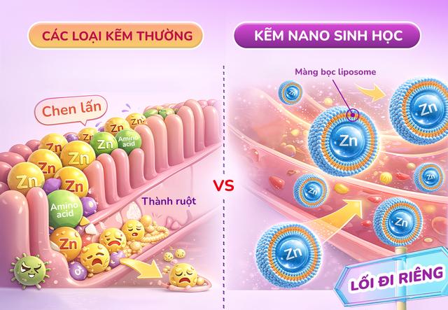 Kẽm Nano sinh học: Giải pháp cho trẻ biếng ăn do thiếu kẽm - Ảnh 3.