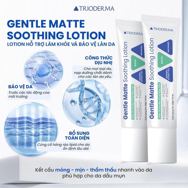 Review Trioderma Gentle Matte Soothing Lotion: Bỏ qua bước này da khó ổn định, khỏe đẹp?- Ảnh 3.