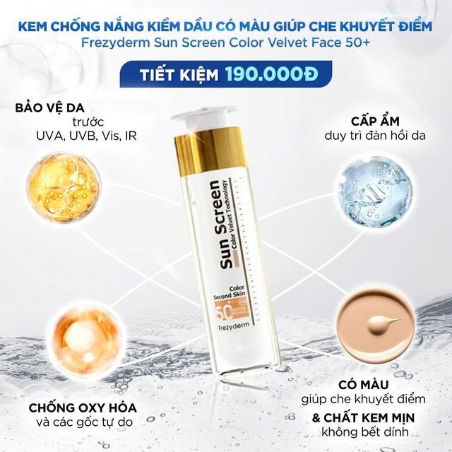 Lười makeup mùa nóng: 3 kem chống nắng nâng tone mịn lì, không nhờn, không vệt trắng - Ảnh 6.