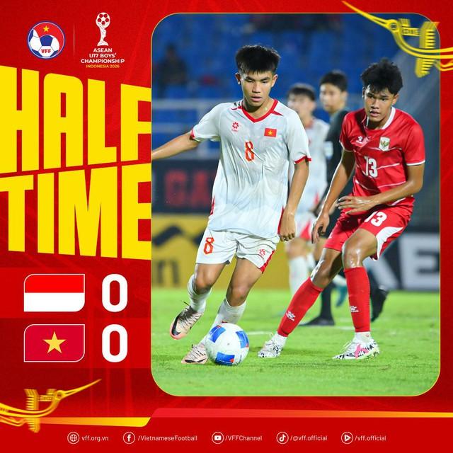 U.17 Việt Nam chính thức loại chủ nhà Indonesia, vào bán kết với ngôi nhất bảng: Đấu Úc ngày nào?- Ảnh 1.