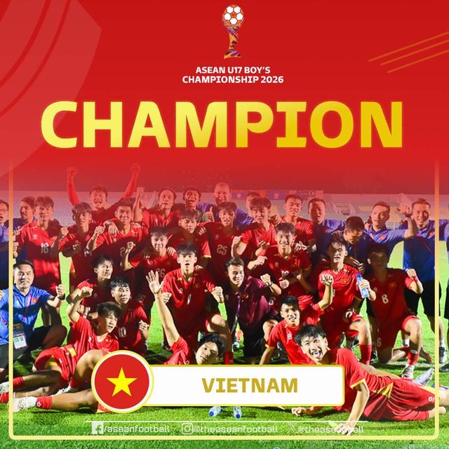Truyền thông khu vực ca ngợi U.17 Việt Nam vô địch 'hoàn hảo', dự đoán điều bất ngờ- Ảnh 1.