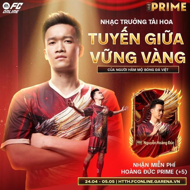 Nguyễn Hoàng Đức trở thành tiền vệ Việt Nam đầu tiên      mùa thẻ PRIME của FC Online - Ảnh 2.