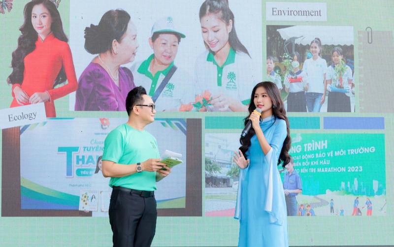 Hoa hậu Thanh Hà mang thông điệp hòa bình - môi trường đến 'đất lửa' Quảng Trị- Ảnh 3.