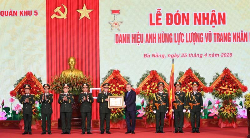 Quân khu 5 phải là lực lượng nòng cốt của nền quốc phòng toàn dân - Ảnh 3.