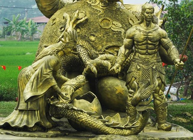 Tượng Cội Nguồn 25 tấn ở Bắc Ninh gây sốt- Ảnh 3.