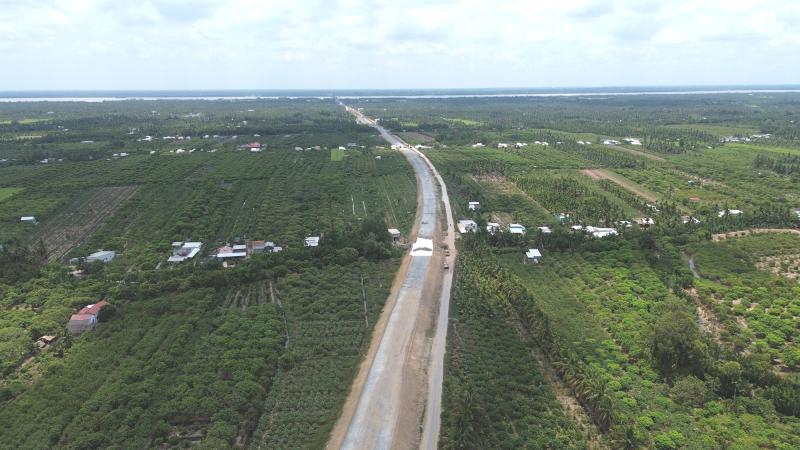 Thông xe cầu Đại Ngãi 2, người dân ngóng trông cầu Đại Ngãi 1 sớm hoàn thành - Ảnh 13.