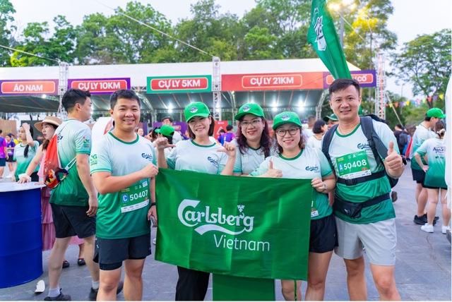 Carlsberg Việt Nam thắp sáng đường chạy VnExpress Marathon Huế 2026, lan tỏa tinh thần sống khỏe - Ảnh 3.