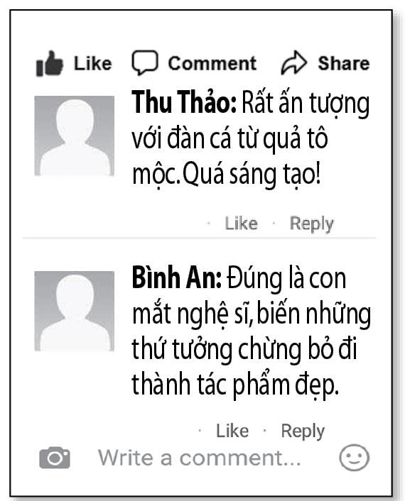 Họa sĩ 'vẽ' bằng quả khô, vỏ ốc, cành cây - Ảnh 4.