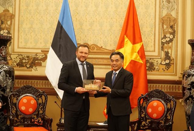 Khuyến khích doanh nghiệp Estonia hợp tác chuyển đổi số với TP.HCM - Ảnh 2.