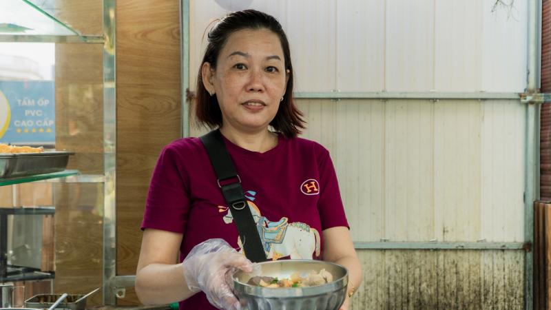 Bún suông Vĩnh Long hơn nửa thế kỷ níu chân thực khách nhờ hương vị độc đáo - Ảnh 4.