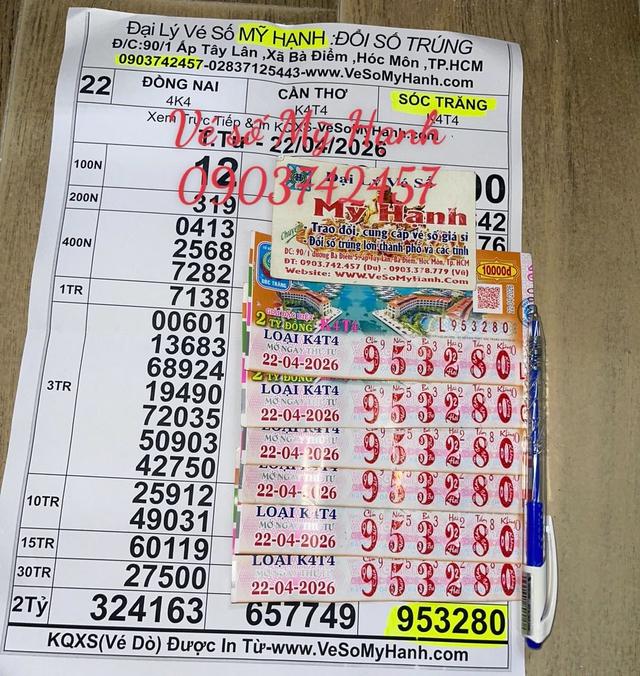 Cùng mua từ 1 người bán dạo, 3 người trúng độc đắc xổ số miền Nam - Ảnh 1.