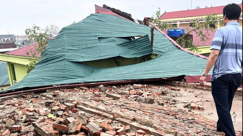 Thanh Hóa: Mưa đá bất thường nhiều nơi gây hư hỏng tài sản- Ảnh 3.