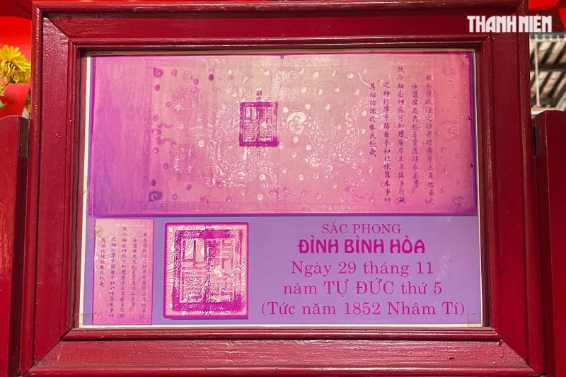 Đình cổ ở TP.HCM còn giữ sắc phong vua Tự Đức 173 năm: Có gì đặc biệt?- Ảnh 2.